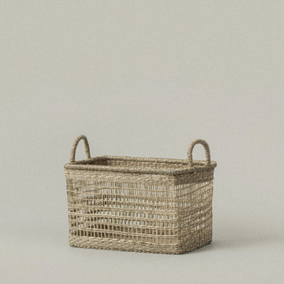 Salema Rectangular Seagrass Basket - Small
