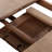 Eastpointe 87 " Extendable Teak Rectangular Solid Wood Top with Solid Wood Base Dining Table