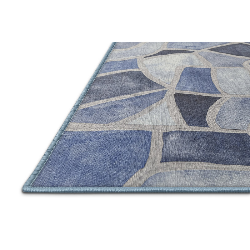 Chenille Abstract Indoor Rug, Runner 2'9" x 8'