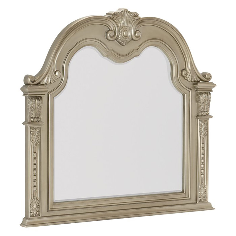 Miroir de commode Axxel, Argent
