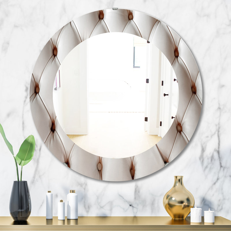Miroir mural moderne et contemporain, H 31,5 po x l po