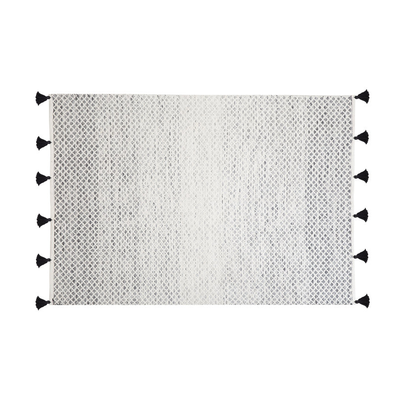 Bridgegate Geometric Wool Hand Woven Area Rug, Rectangle 140 x 200cm