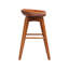 Tabouret de comptoir pivotant en bois massif Oz