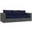 Modway Stopover 3 Piece Outdoor Patio Sunbrella Sectional Set-767831879