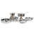 Terra Stainless Steel Saute Pan with Lid-36059848