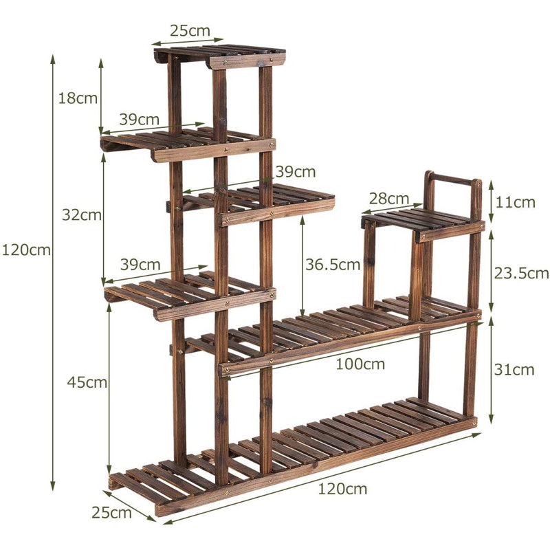 Carsyn Wood Plant Stand