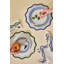 Ribbon Handmade Porcelain Dinner Plate