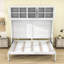 Lit escamotable en bois avec armoires Ludgero-600238129-600238128