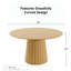 Soild Dining Table Round Kitchen Table-443951553-443951582