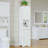 Space-Saving Bathroom Cabinet with Adjustable Shelves and Storage