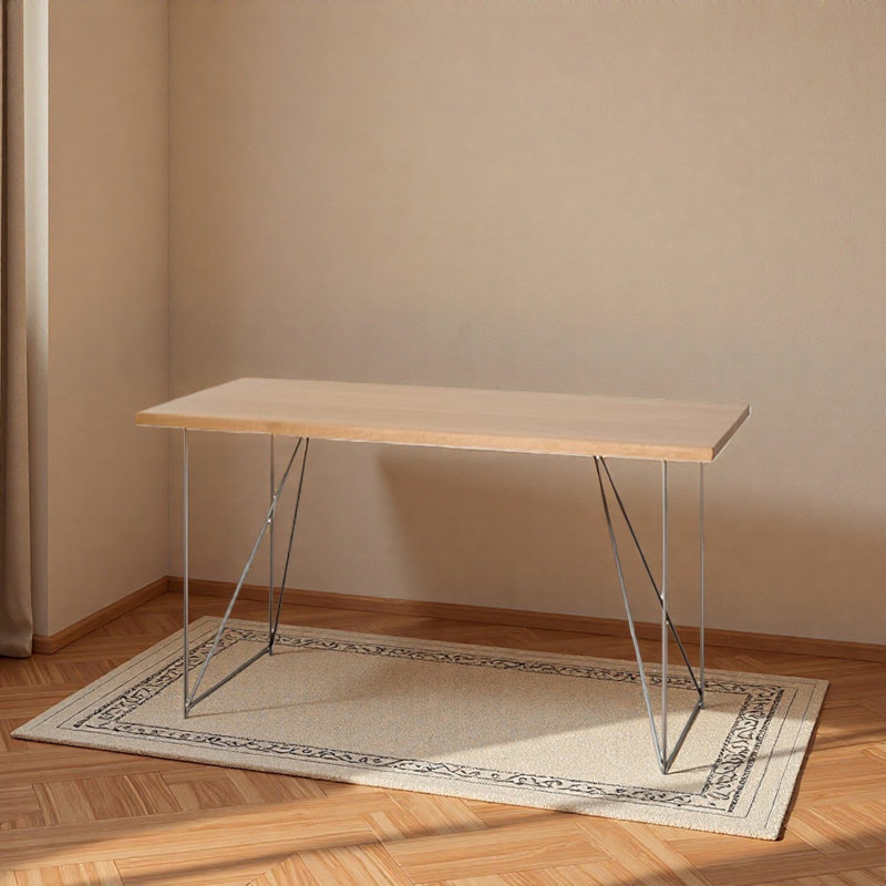 Bureau d'écriture Simple, 29.52" H x 62.99" W x 31.49" D