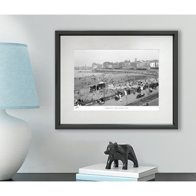 Margate, The Sands 1918 by Francis Frith - Single Picture Frame Print