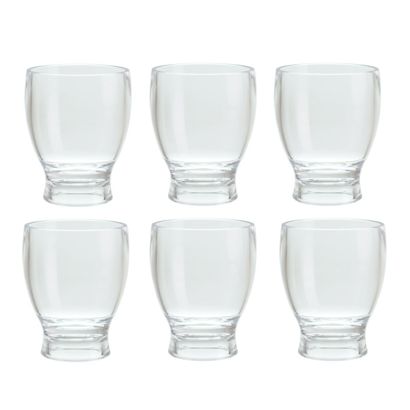 Thames 12oz. Acrylic Pilsner Glass Set