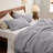 Essential Collection 100% Cotton Waffle Weave Duvet Cover Set-106246739-107624990