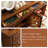 Retro Nut-Brown Solid Wood Accent Cabinet