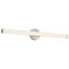 Tectra 30-in Black dimmable LED Wall Sconce-795084855