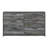 Bays 2Pc Dresser And Mirror Set, 6 Drawers, Charcoal Handles, Gray