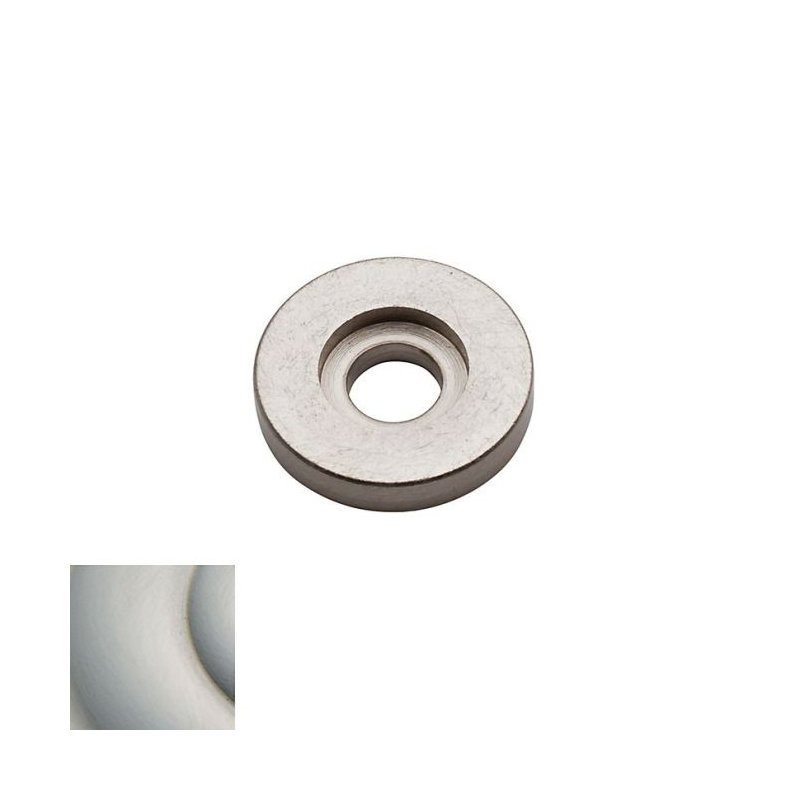 Pull Backplate, 0.5" H x 0.5" W x 0.1" D, Satin Nickel