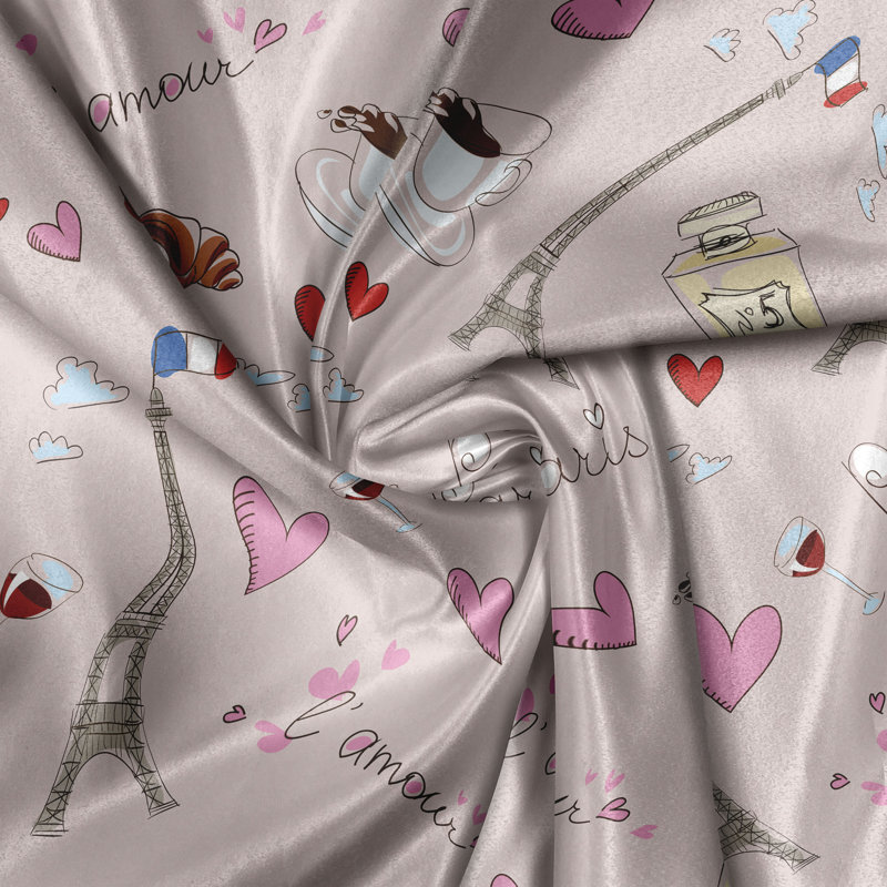 Semi Sheer Curtain Pair