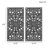 Home Decor, Wall Decor, Modern Decor, Distressed Carved Wood 2 Piece-1248743525