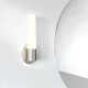 Ernest Single Light Glass Dimmable LED Armed Sconce