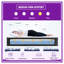 Grand matelas hybride de 12 pouces pour grand lit - support ferme moyen avec mousse de gel rafraîchissante et ressorts ensachés pour l'isolation des mouvements-1471900830-1471900828