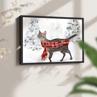 «Chirstmas Art» -XCV - reproduction encadrée - réarmable