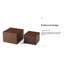 Ensemble de 2 tables gigognes Handcraft