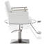 Fauteuil de salon pivotant de 28 po de largeur, fauteuil de coiffeur à pompe hydraulique, similicuir -145909826