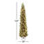 Carolina Slim 9' Green Pine Artificial Christmas Tree with 800 Clear Lights with Stand-757675969
