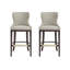 Tabouret de bar rembourré en cuir Blair-113051009-113051011-128617372