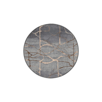 Tapis gris soyeux et moelleux