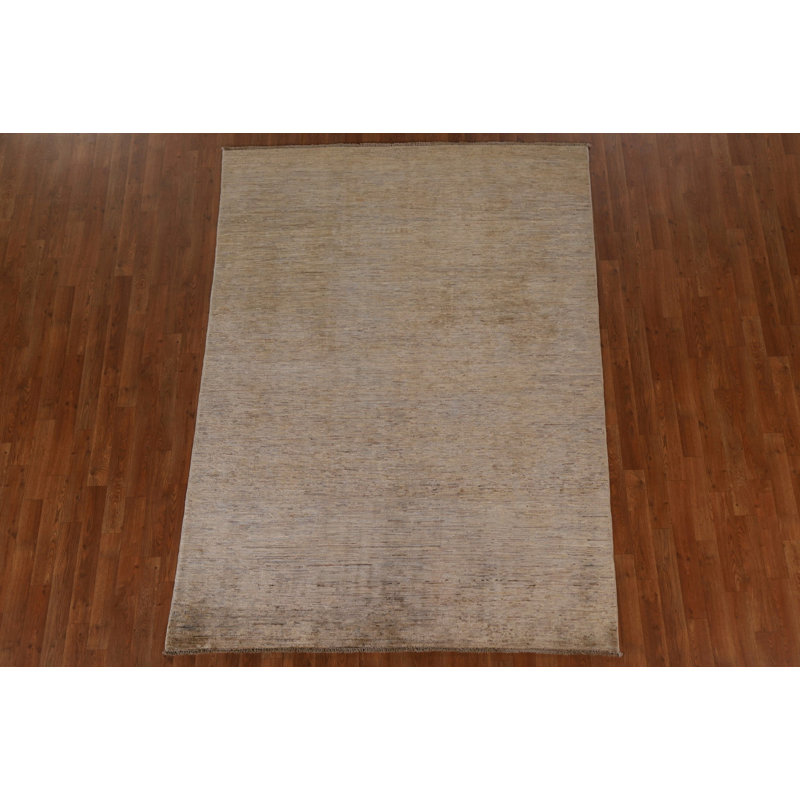 One-of-a-Kind Rectangle 5'8'' X 7'9'' New Age Wool Area Rug in
