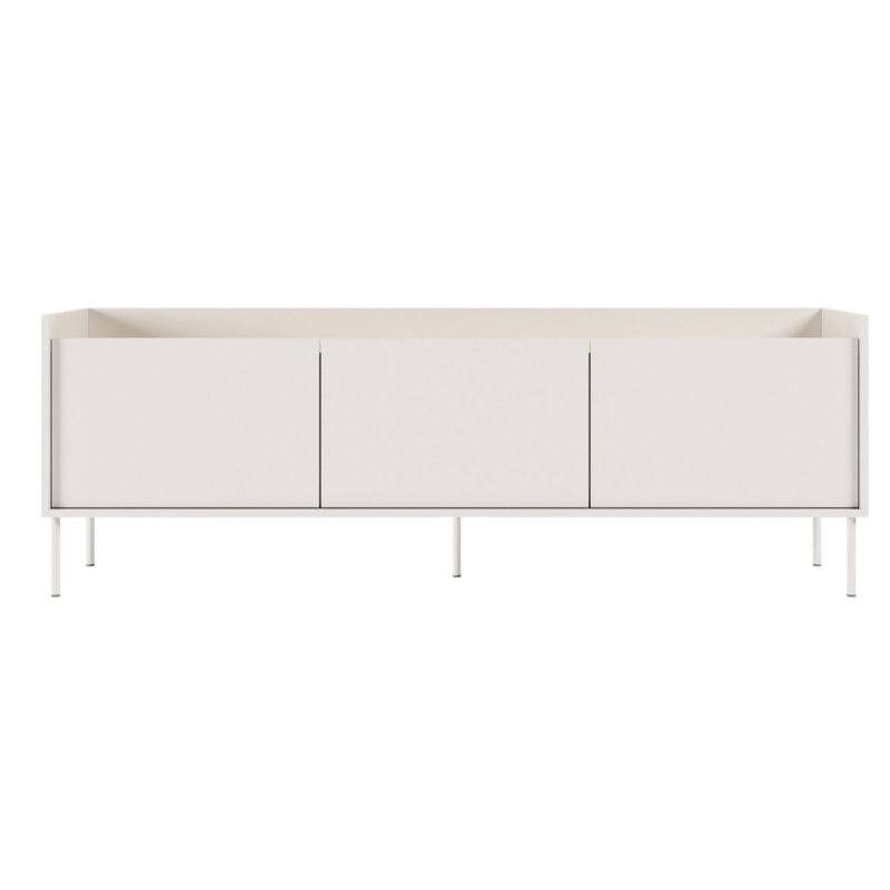 Unfinished TV Stand, 175, White