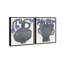 Indigo Vases Set Set by Oliver Gal-8013840-260955171