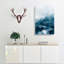 Cloudy Mood in Abstract - Wrapped Canvas-55313465