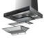 Hotte sous-armoire / murale ROBAM CleanAir 30 po - 1100 pi³ / min ， Supporte un fonctionnement sans conduit, une puissance impressionnante, 9 vitesses Slide Touch A831