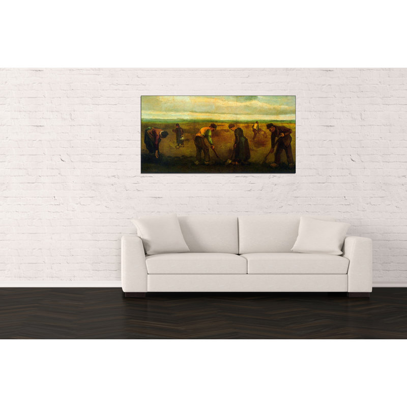 Vincent Van Gogh - Wrapped Canvas Painting, 70cm H x 140cm W x 1.8cm D
