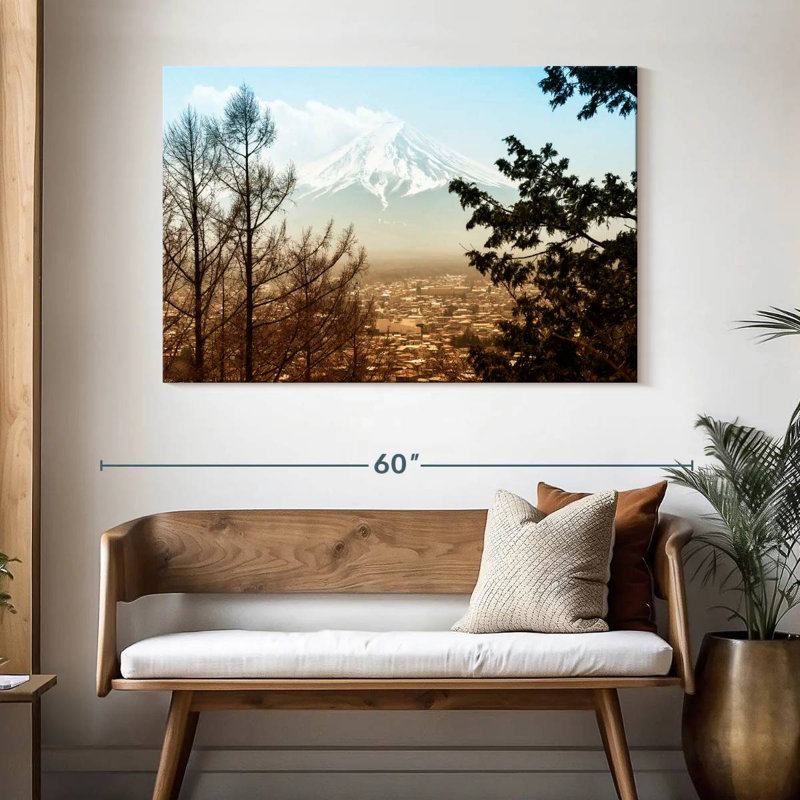 Ravi Mt. Fuji, 32" H x 48" W