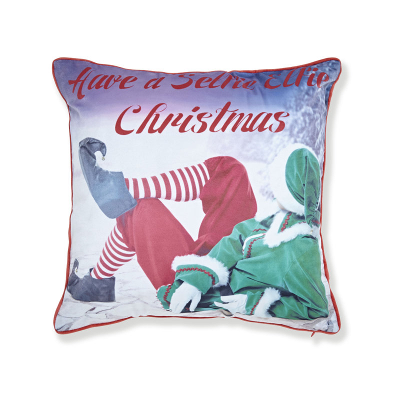 Mr and Mrs Elfie Cushion Cover