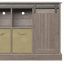 Meuble télé Cleethorpes Farmhouse de 60 po pour téléviseur de 65 po ou moins, assemblage requis-596136482