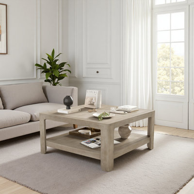 Square Coffee Table With Storage