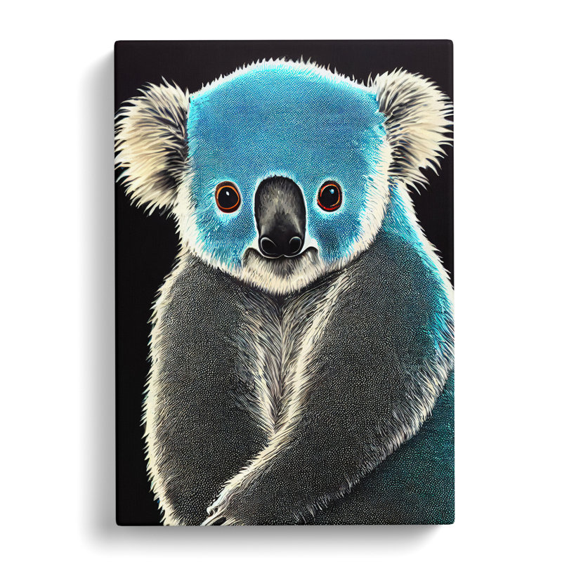 Meadowlakes Koala Bear - Wrapped Canvas, 76cm H x 50cm W x 3cm D