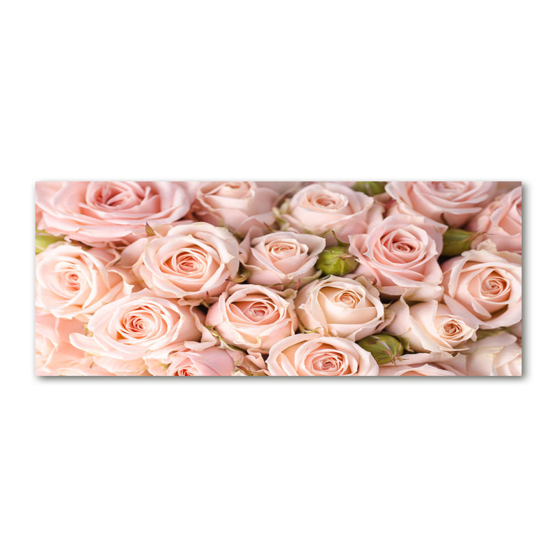 Roses 1 Piece Wrapped Canvas Wall Art