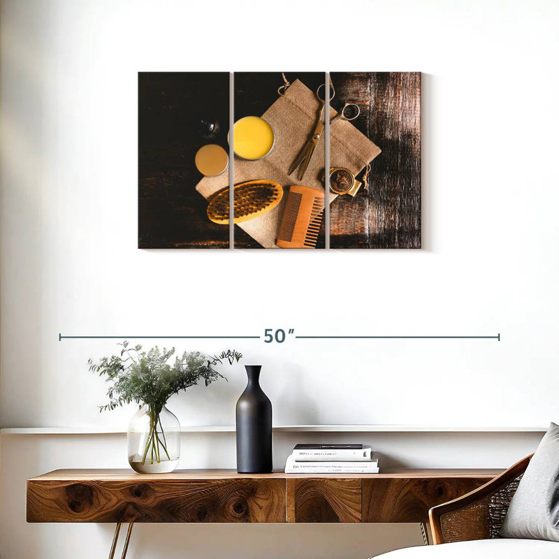 Shuttleworth Hair Tools Flatlay, 20" H x 33" W