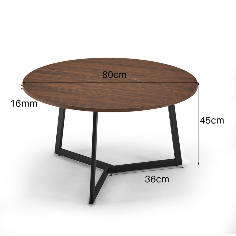 Brandey Frame Coffee Table, Brown, Wood