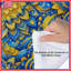 Couette mandala bleue complexe-123340729