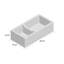 Hyannis 35.5'' L Double Basin Kitchen Sink