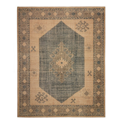 Cesia Hand Knotted Oriental Area Rug