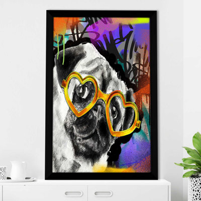 " Pug (Vertical) " by By Jodi